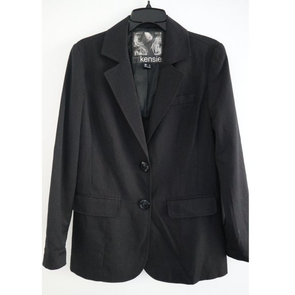 Kensie Pin Stripe Blazer - Picture 2 of 15